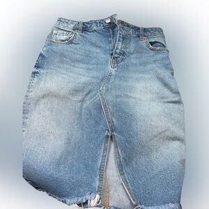 H&M denim skirt, Sz 8
